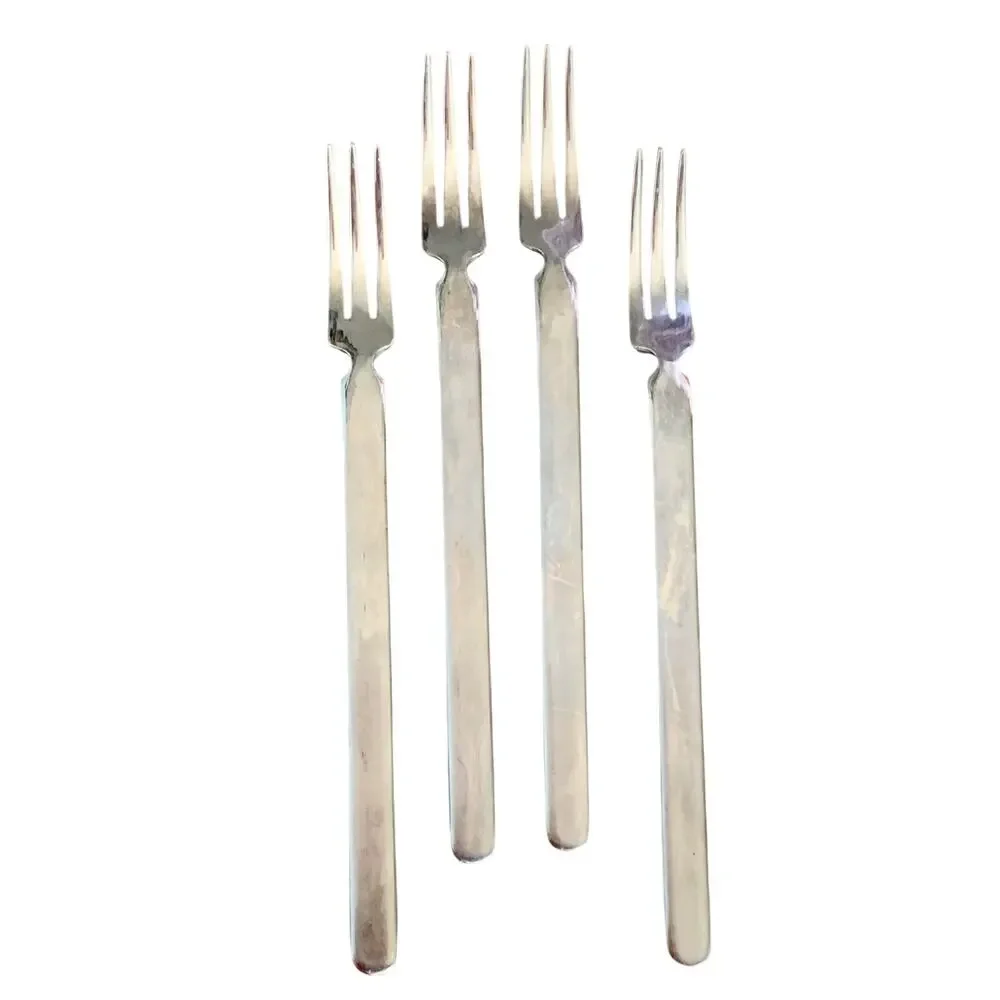 Knobler Cocktail Forks Vintage MCM 6